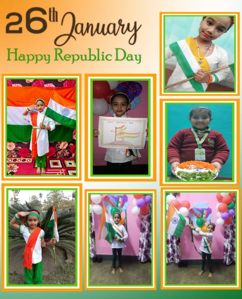 The Republic Day is celebrated in an Olivian way... With colours, Art, and splendor # 2020-21