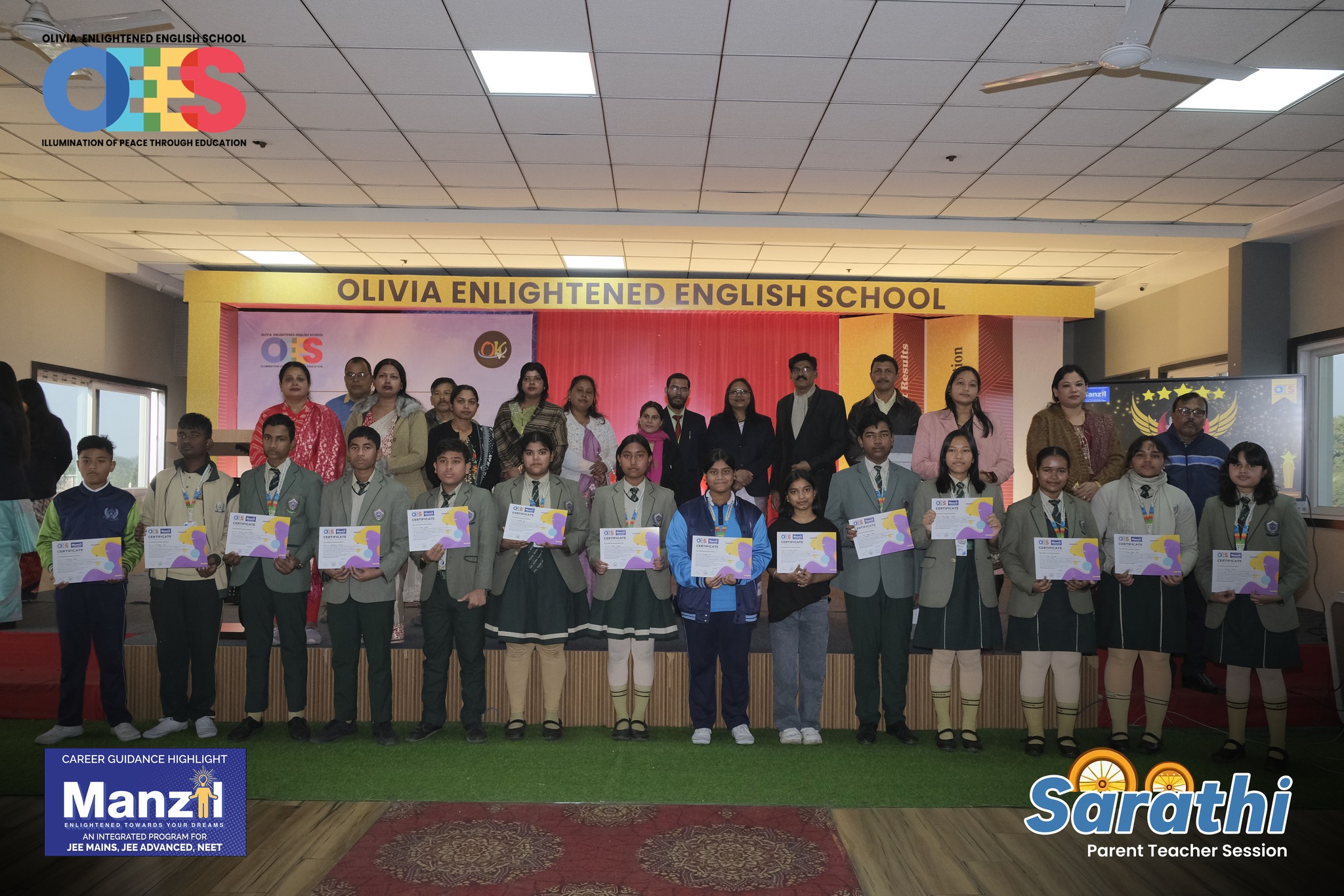 Sarathi' - The Parent-Teacher Session for classes VI-IX & XI