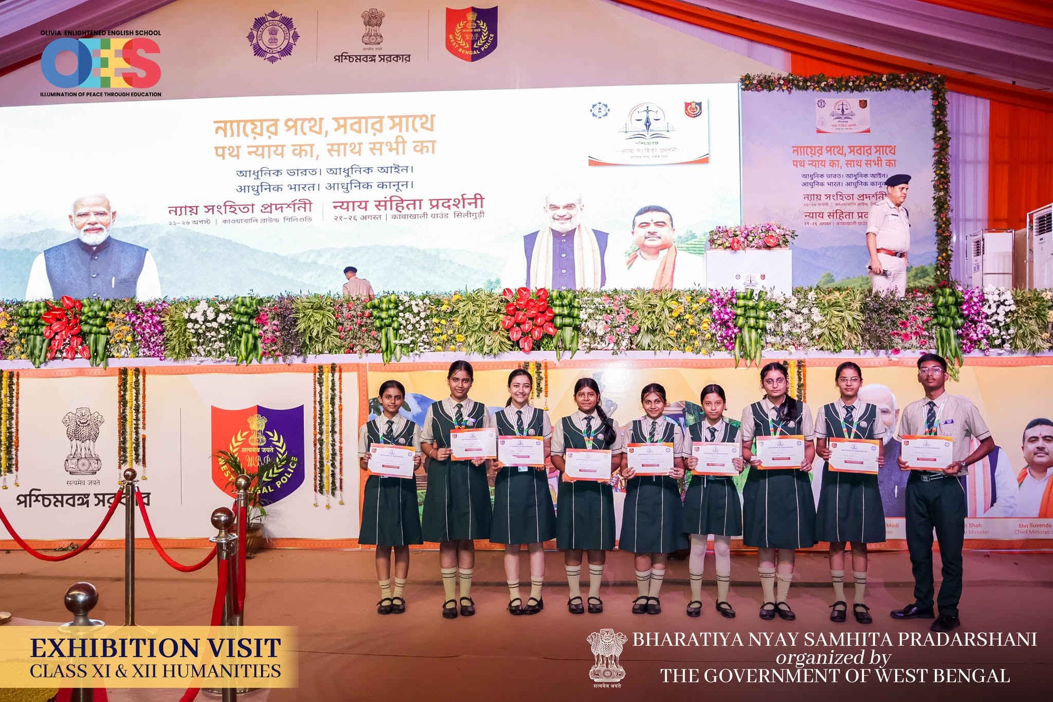 Bharatiya Nyay Samhita Pradarshani, organized by the Government of West Bengal