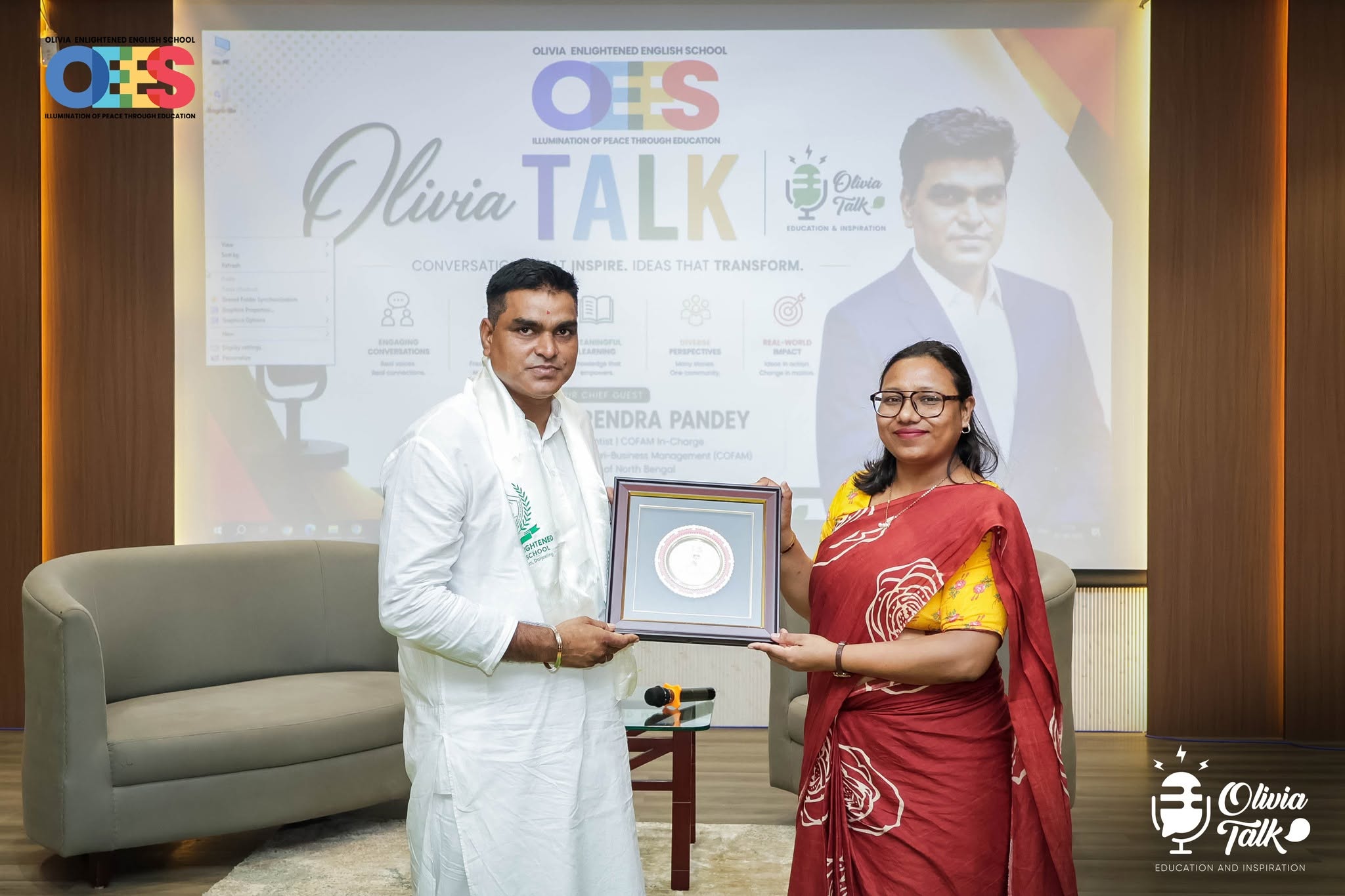 OLIVIA TALK | Shri Amrendra Pandey