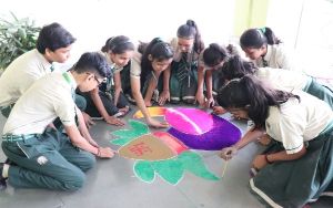 Rangoli Competition on Diwali Celebration # 2019